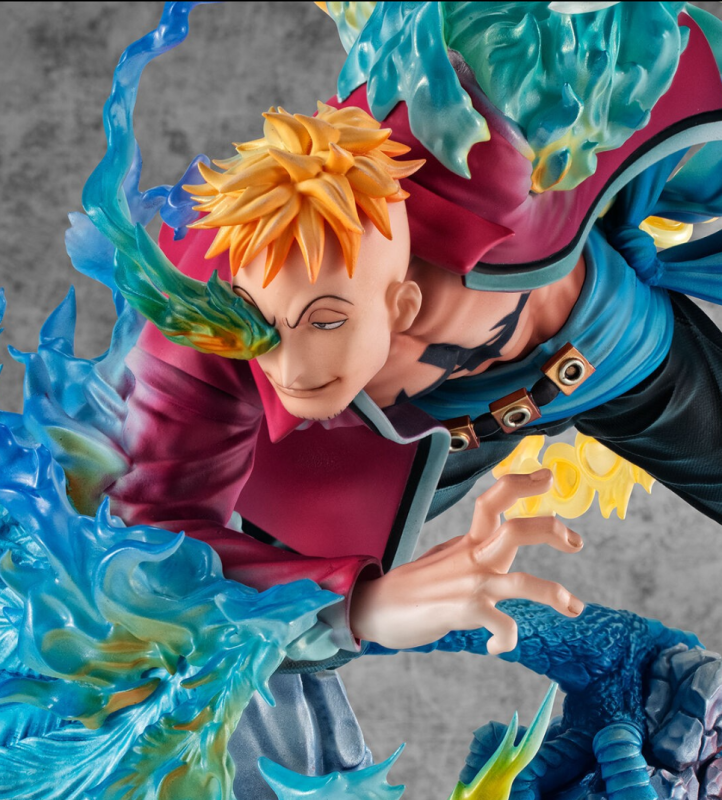(In Stock) MegaHouse One Piece Portrait of Pirates MAS-Maximum Marco Figure