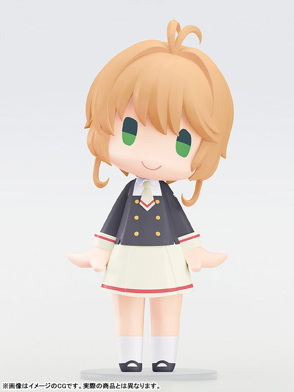 Good Smile Company GSC HELLO! GOOD SMILE Cardcaptor Sakura: Clear Card Sakura Kinomoto: Tomoeda Junior High School Uniform Ver. Posable Figure