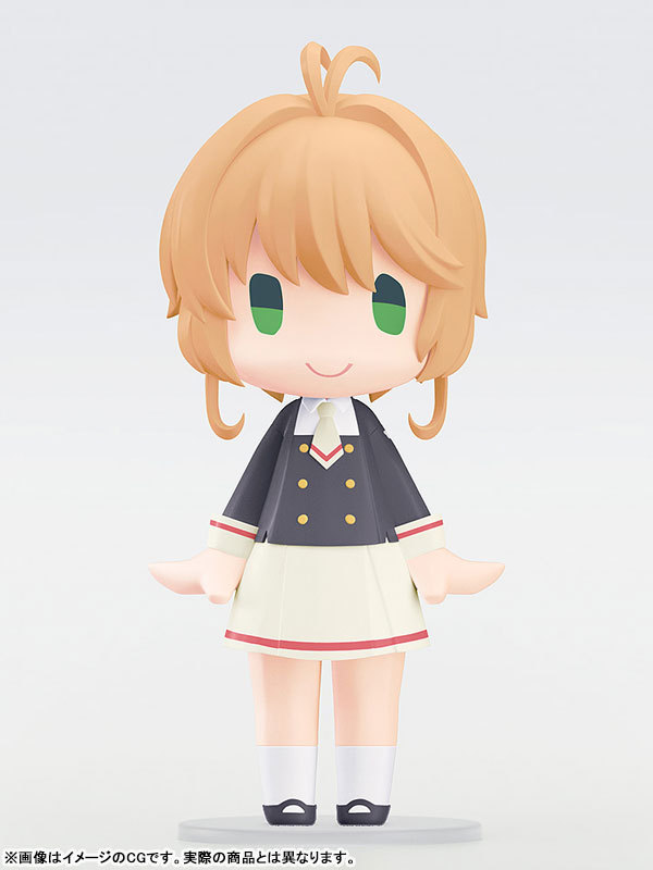 Good Smile Company GSC HELLO! GOOD SMILE Cardcaptor Sakura: Clear Card Sakura Kinomoto: Tomoeda Junior High School Uniform Ver. Posable Figure