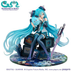 MegaHouse Gundam x Miku Anniversary Special Project Lucrea 1/7 Figure