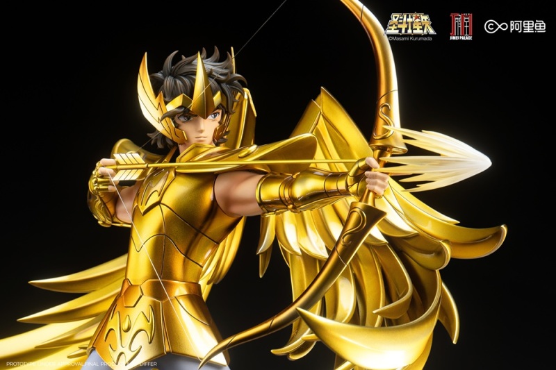 Saint Seiya Twelve Gold Sagittarius Aeolus 1/6 Statue By JIMEI PALACE Studio