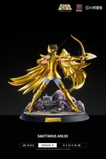 Saint Seiya Twelve Gold Sagittarius Aeolus 1/6 Statue By JIMEI PALACE Studio