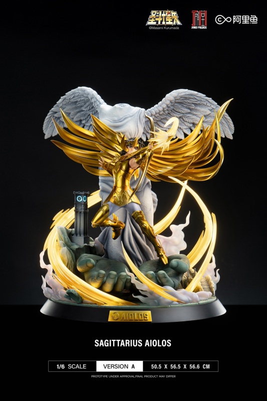 Saint Seiya Twelve Gold Sagittarius Aeolus 1/6 Statue By JIMEI PALACE Studio