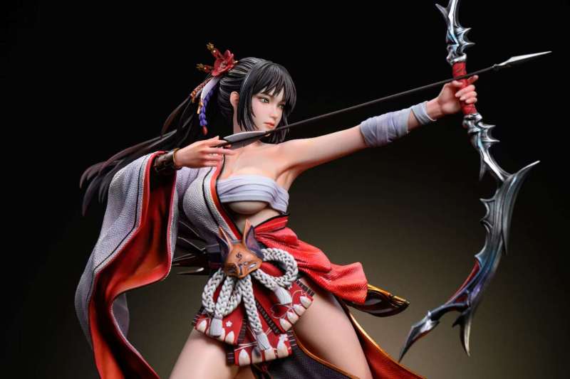 Hyakki Yagyo Series Fox Fire 1/4 Statue By President Fei Collectibles