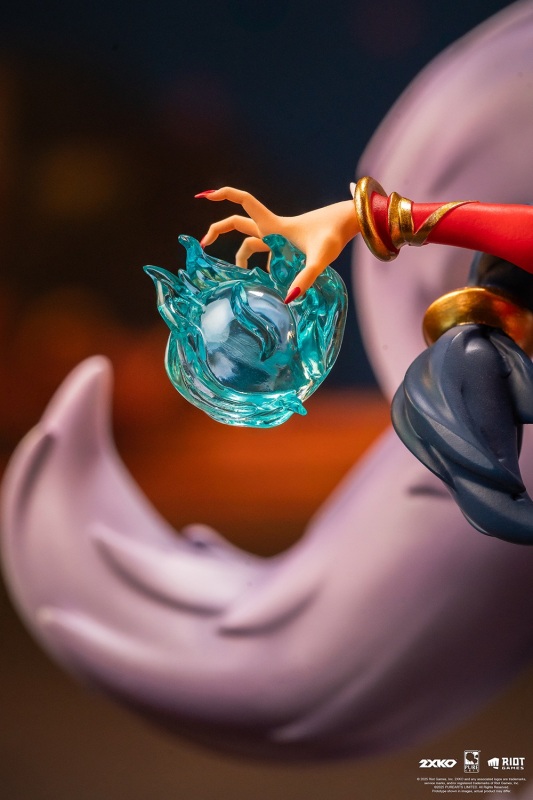 PURE ARTS Studio League of Legends 2XKO Jinx and Warwick VS Ahri and Ekko 1/ 10 Scale Statue