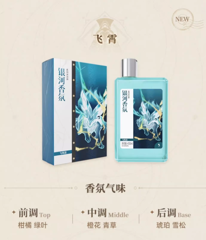 miHoYo Honkai: Star Rail Galactic Scent Series Shower Gel