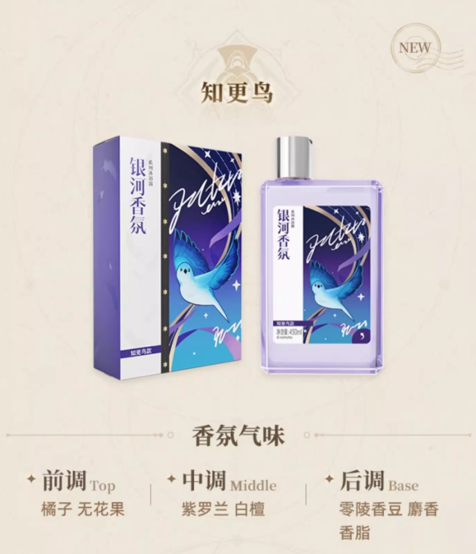 miHoYo Honkai: Star Rail Galactic Scent Series Shower Gel