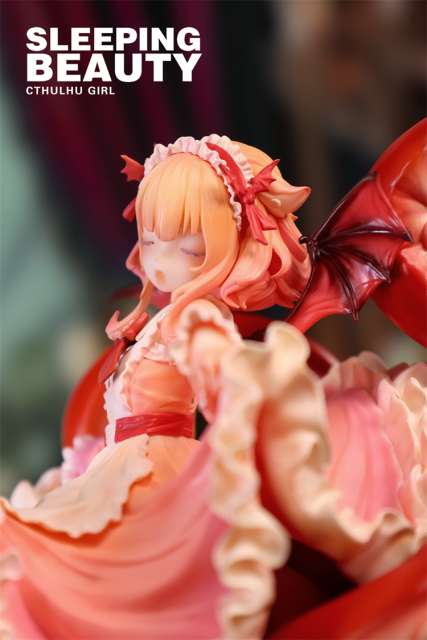 WeArtDoing Sleeping Beauty Cthulhu Girl Crimson Tide Figure