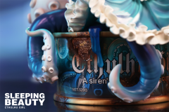 WeArtDoing Sleeping Beauty Cthulhu Girl Phantom Blue Figure
