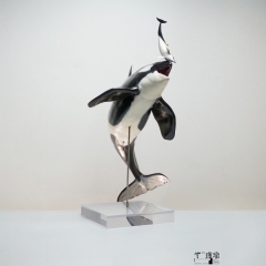 ReLife Studio WUSeries 04 Orca X Common Bottlenose Dolphin JIN YU 1/10 Statue