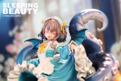 WeArtDoing Sleeping Beauty Cthulhu Girl Phantom Blue Figure