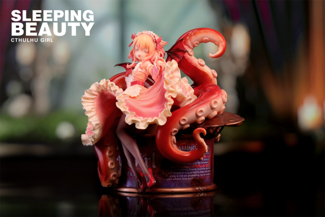 WeArtDoing Sleeping Beauty Cthulhu Girl Crimson Tide Figure