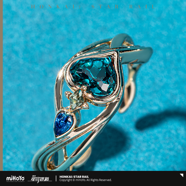 miHoYo Honkai: Star Rail - Aventurine Impression Series Ring Set