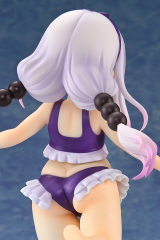 Kaitendo Miss Kobayashi's Dragon Maid Kanna Kamui: Excited to Wear a Swimsuit at Home Ver. Purple 1/6 Figure