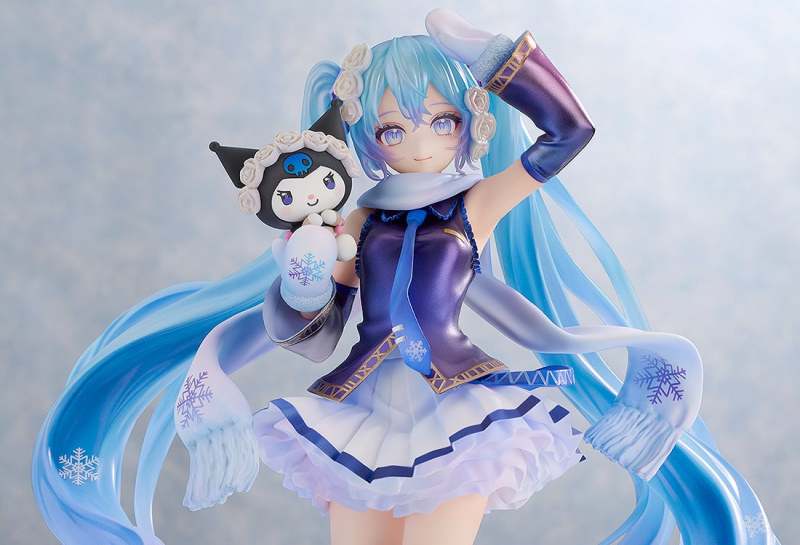 Good Smile Company GSC Character Vocal Series 01 Hatsune Miku Snow Miku x Kuromi 1/7 Figure