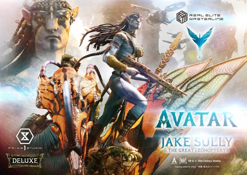 Prime 1 Studio Real Elite Masterline Avatar (Film) Jake Sully X The Great Leonopteryx Avatar Legacy Collection REMAVTR-01/01DX/01DXS
