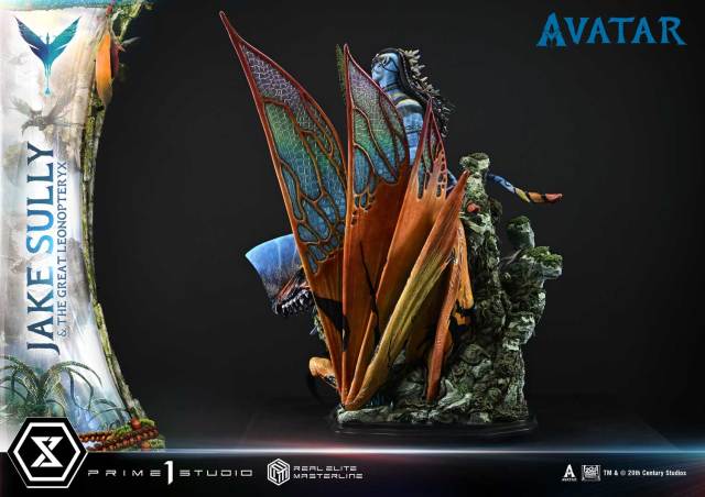 Prime 1 Studio Real Elite Masterline Avatar (Film) Jake Sully X The Great Leonopteryx Avatar Legacy Collection REMAVTR-01/01DX/01DXS