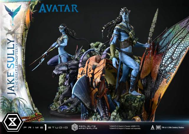 Prime 1 Studio Real Elite Masterline Avatar (Film) Jake Sully X The Great Leonopteryx Avatar Legacy Collection REMAVTR-01/01DX/01DXS