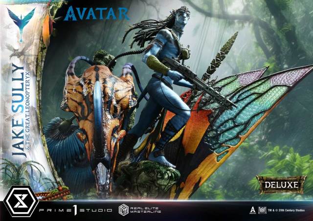 Prime 1 Studio Real Elite Masterline Avatar (Film) Jake Sully X The Great Leonopteryx Avatar Legacy Collection REMAVTR-01/01DX/01DXS