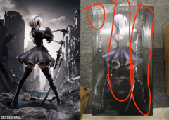 (In Stock Box damaged) FREEing NieR:Automata Ver1.1a 2B (YoRHa No.2 Type B) 1/4 Figure