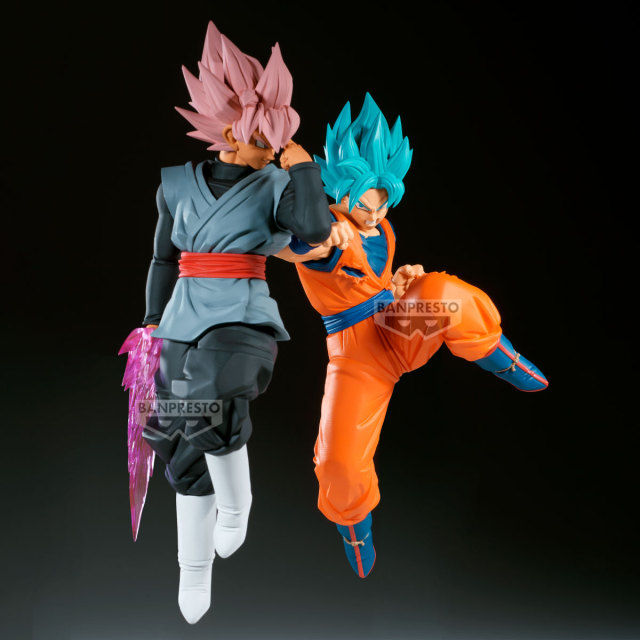 BANPRESTO Dragon Ball Super MATCH MAKERS Son Goku VS Goku Black Super Saiyan Rosé