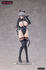Pink Rouge Cat Woman Happy-chan 1/6 Figure (Bonus)