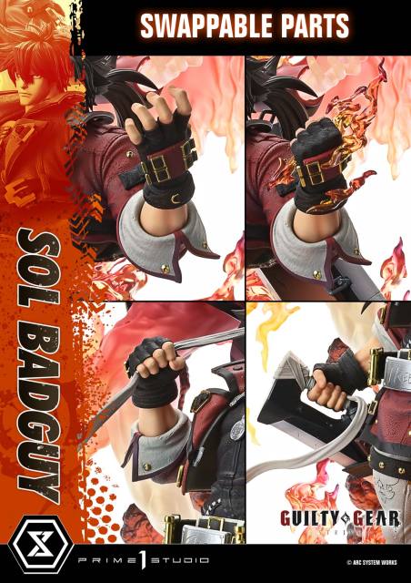 Prime 1 Studio Ultimate Premium Masterline GUILTY GEAR -STRIVE- SOL BADGUY  UPMGG-03/UPMGG-03S