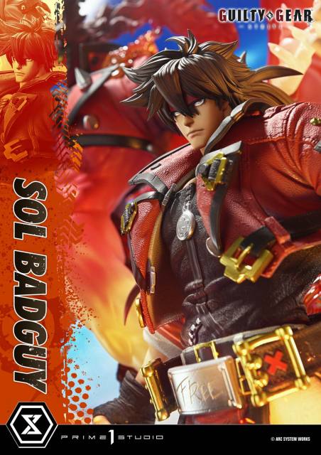 Prime 1 Studio Ultimate Premium Masterline GUILTY GEAR -STRIVE- SOL BADGUY  UPMGG-03/UPMGG-03S