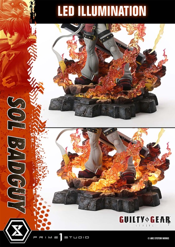 Prime 1 Studio Ultimate Premium Masterline GUILTY GEAR -STRIVE- SOL BADGUY  UPMGG-03/UPMGG-03S
