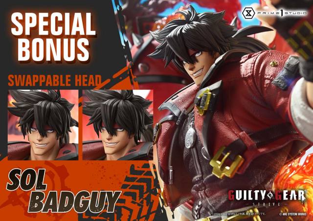 Prime 1 Studio Ultimate Premium Masterline GUILTY GEAR -STRIVE- SOL BADGUY  UPMGG-03/UPMGG-03S