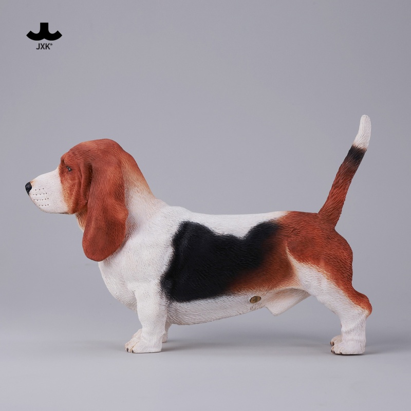 JXK Studio Basset Hound Figure JXK316-A/B/C/D