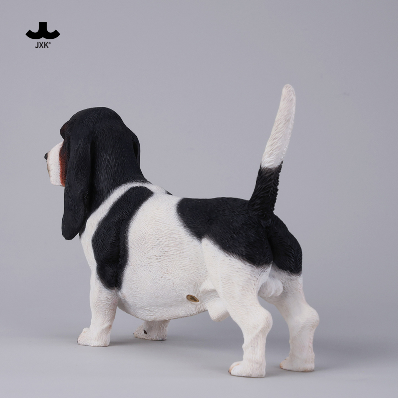 JXK Studio Basset Hound Figure JXK316-A/B/C/D