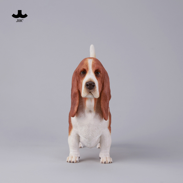 JXK Studio Basset Hound Figure JXK316-A/B/C/D