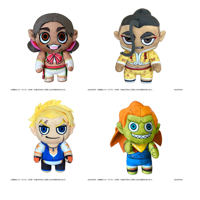 Capcom SStreet Fighter 6 Deformed Plush