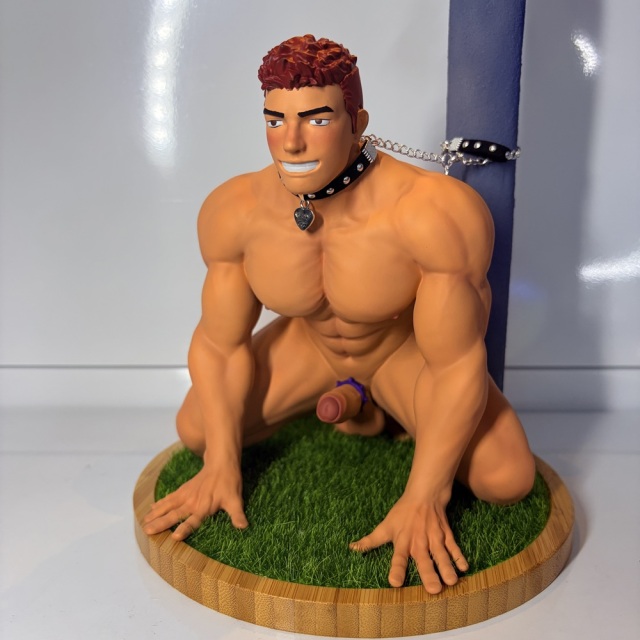 Salted Fish Studio Dog Bark Statue