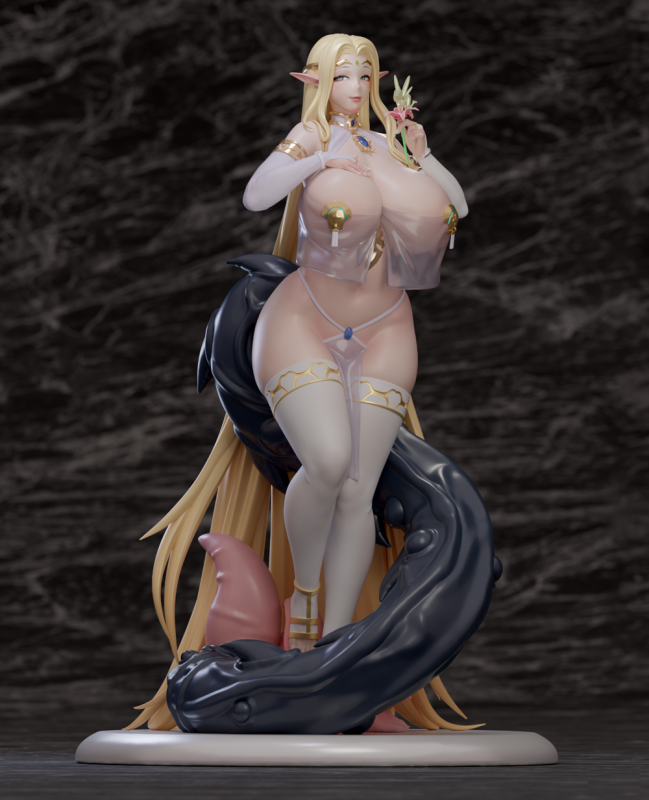 Soda Studio Tail of Desire: Elf Queen Ruda Gerte 1/4 Statue