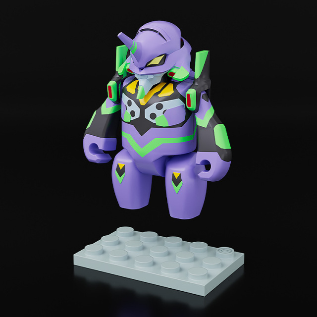 Good Smile Company GSC BRICKROID Rebuild of Evangelion Posable Figure