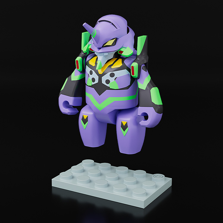 Good Smile Company GSC BRICKROID Rebuild of Evangelion Posable Figure