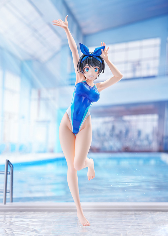 AMAKUNI Swimsuit Silhouette Rent-A-Girlfriend Ruka Sarashina Competition Swimsuit Ver. 1/7 Figure