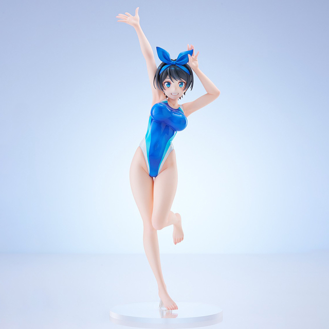 AMAKUNI Swimsuit Silhouette Rent-A-Girlfriend Ruka Sarashina Competition Swimsuit Ver. 1/7 Figure
