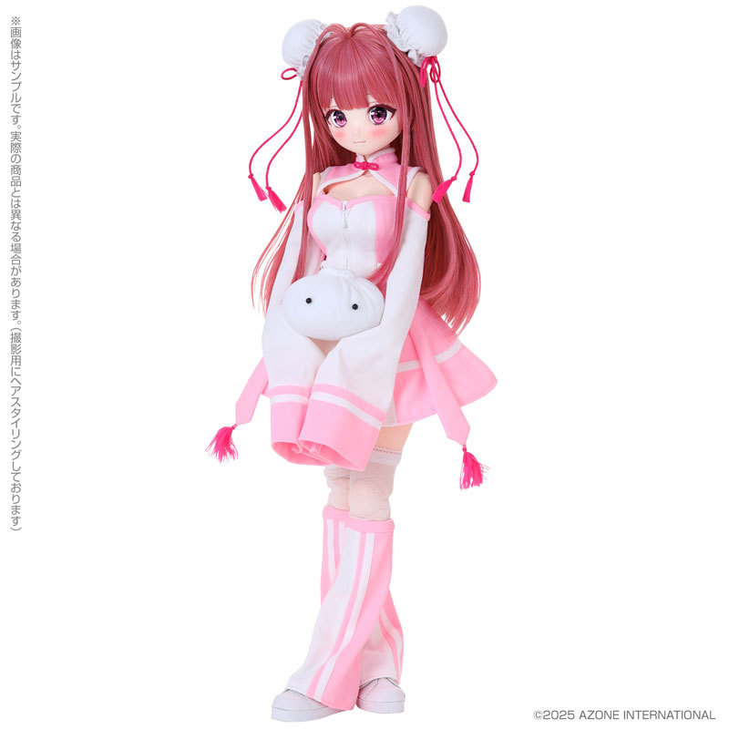 Azone Poe-Poe x Iris Collect petit Komomo -Kaputto Chuukaman Girl! Lovely Pink Ver. Doll