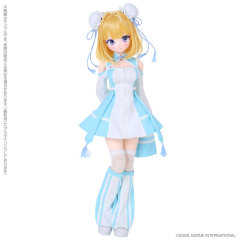 Azone Poe-Poe x Iris Collect petit Komomo -Kaputto Chuukaman Girl! Lovely Pink Ver. Doll