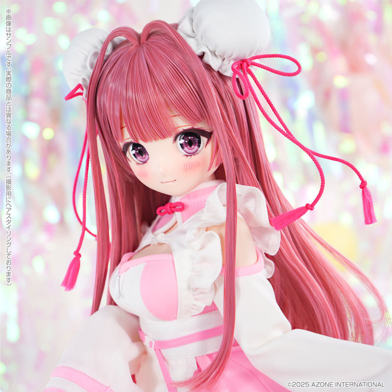 Azone Poe-Poe x Iris Collect petit Komomo -Kaputto Chuukaman Girl! Lovely Pink Ver. Doll
