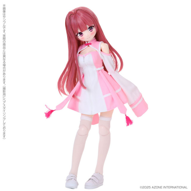 Azone Poe-Poe x Iris Collect petit Komomo -Kaputto Chuukaman Girl! Lovely Pink Ver. Doll