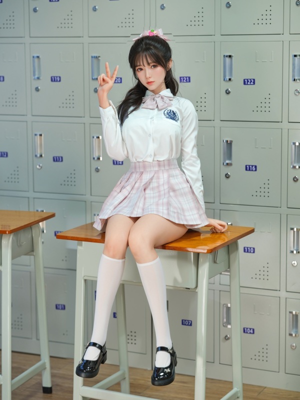 HSDoll 135cm Height Articulated Premium Custom Silicone Doll JK Sister