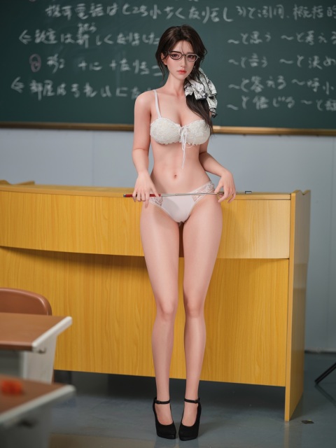 HSDoll 135cm Height Articulated Premium Custom Silicone Doll Teacher