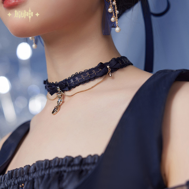 miHoYo Genshin Impact Furina Themed Impression Series Necklace x Choker Necklace