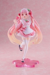 TAITO Piapro Characters Hatsune Miku Coreful Figure Sakura Wafuu Kissa ver.