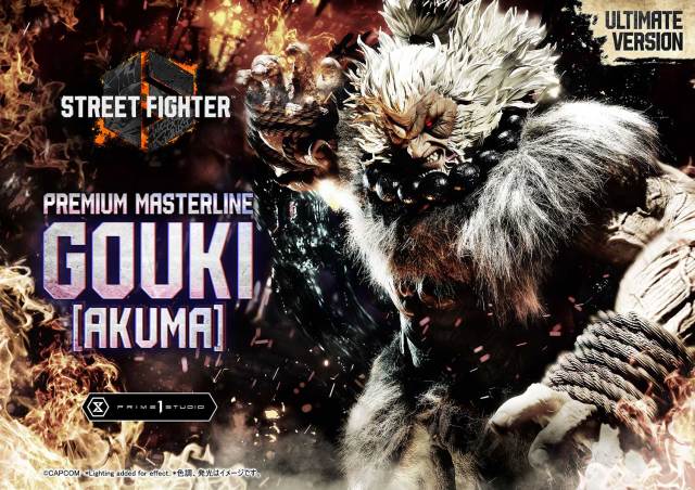 Prime 1 Studio Premium Masterline Street Fighter 6 Akuma 1/ Statue PMSF6-04/04UT/04UTS