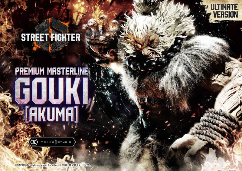 Prime 1 Studio Premium Masterline Street Fighter 6 Akuma 1/ Statue PMSF6-04/04UT/04UTS